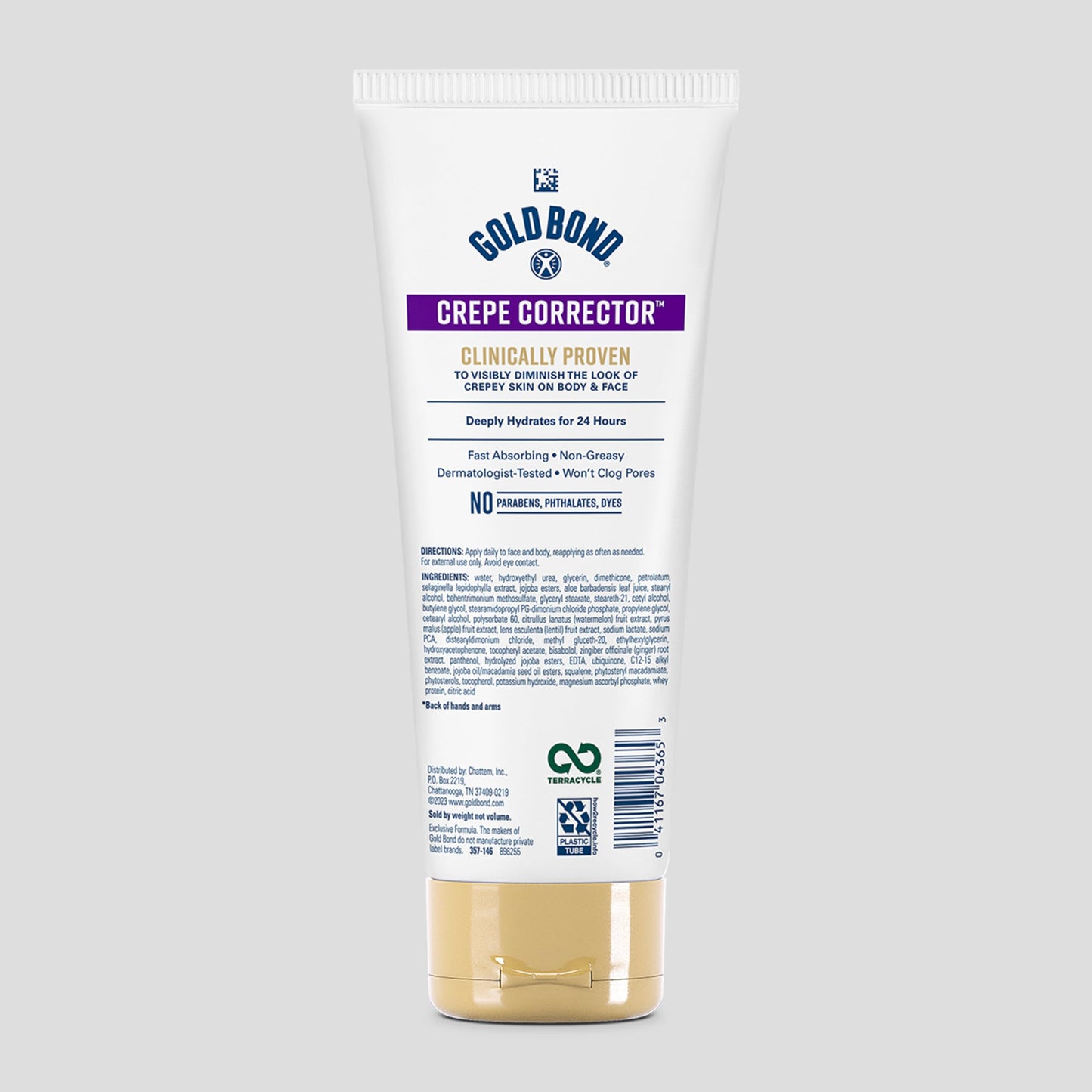 Gold Bond Age Renew Crepe Corrector Body Lotion, Replenishing & Smoothing Formula, 8 oz. & Age Renew Crepe Corrector Body Lotion, Replenishing & Smoothing Formula, 14 oz.