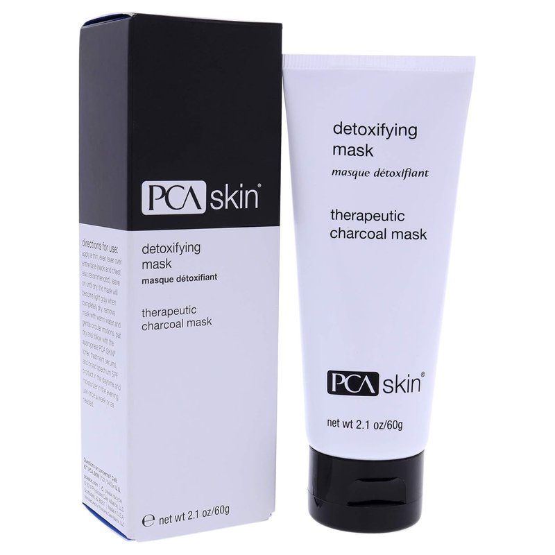 PCA SKIN Detoxifying Face Mask - Charcoal & Clay Treatment for Pore Minimization | 2.1 oz