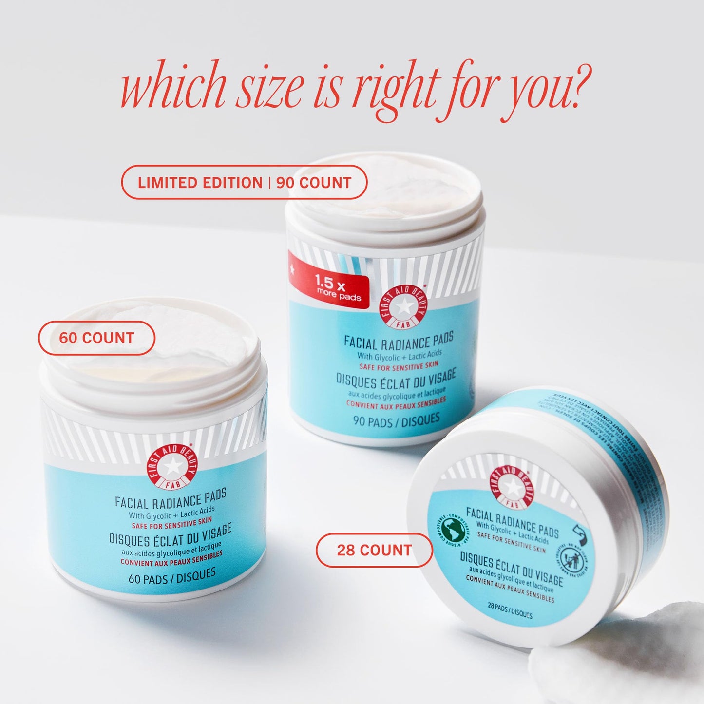 First Aid Beauty Skincare Facial Pads Collection