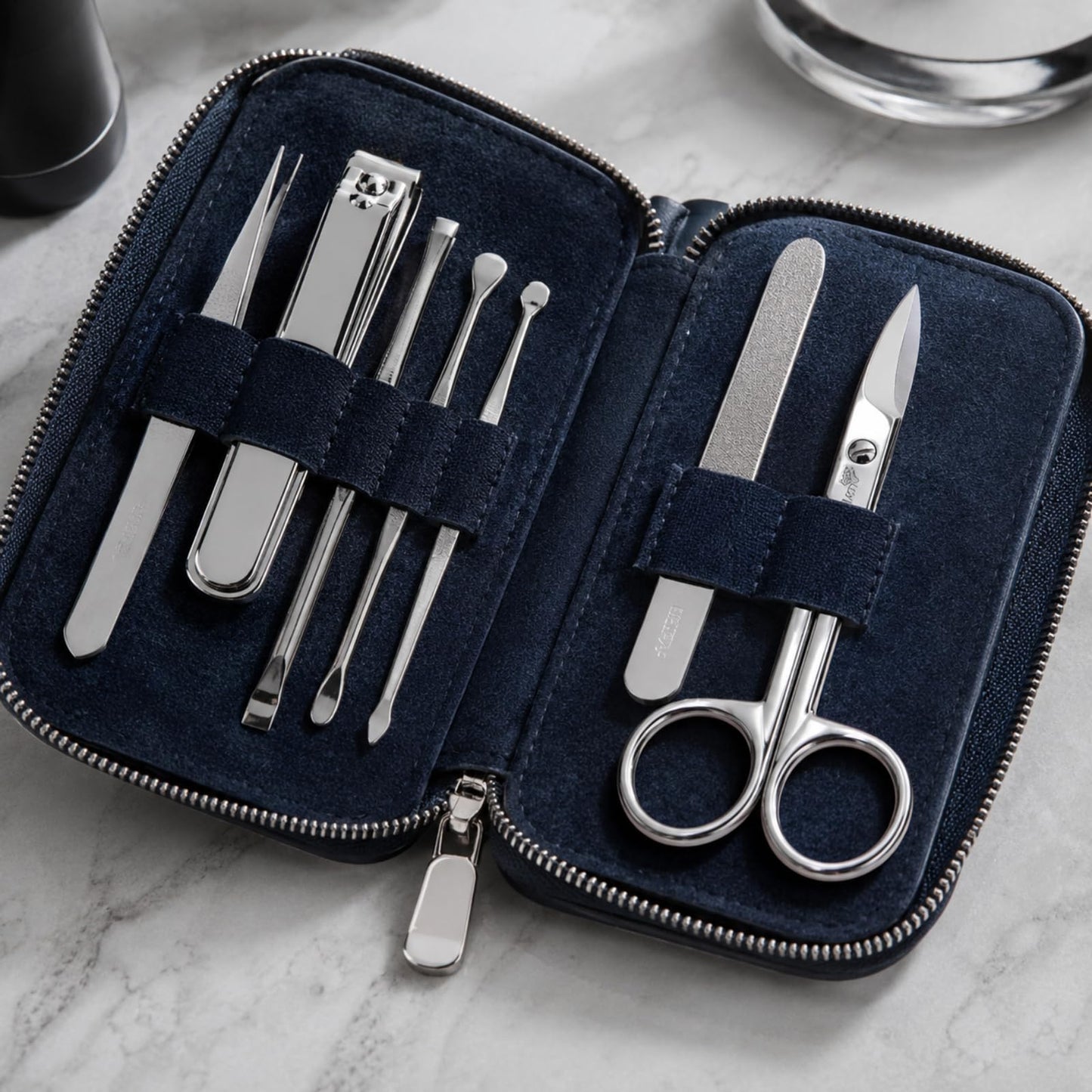 Erbe Large Heavy Duty Nail Scissors - German Toe Nail Cutter by Solingen, Germany - Premium Stainless Steel Toenail Scissors for Men - Durable, Precise, and Perfect for Tough Nails