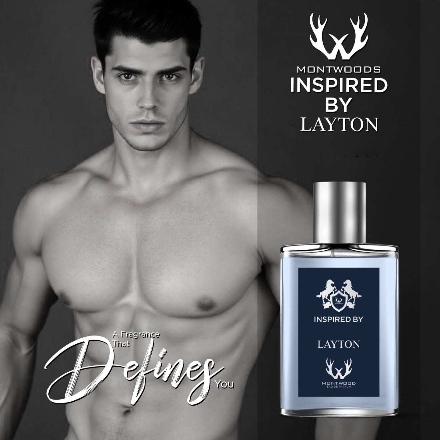 MONTWOOD Eau de Parfum – Warm, Spicy & Elegant Fragrance for Men – 100mL Perfume Spray with Bonus 15mL Perfume Sample (Randomly Selected) – Inspired by Layton