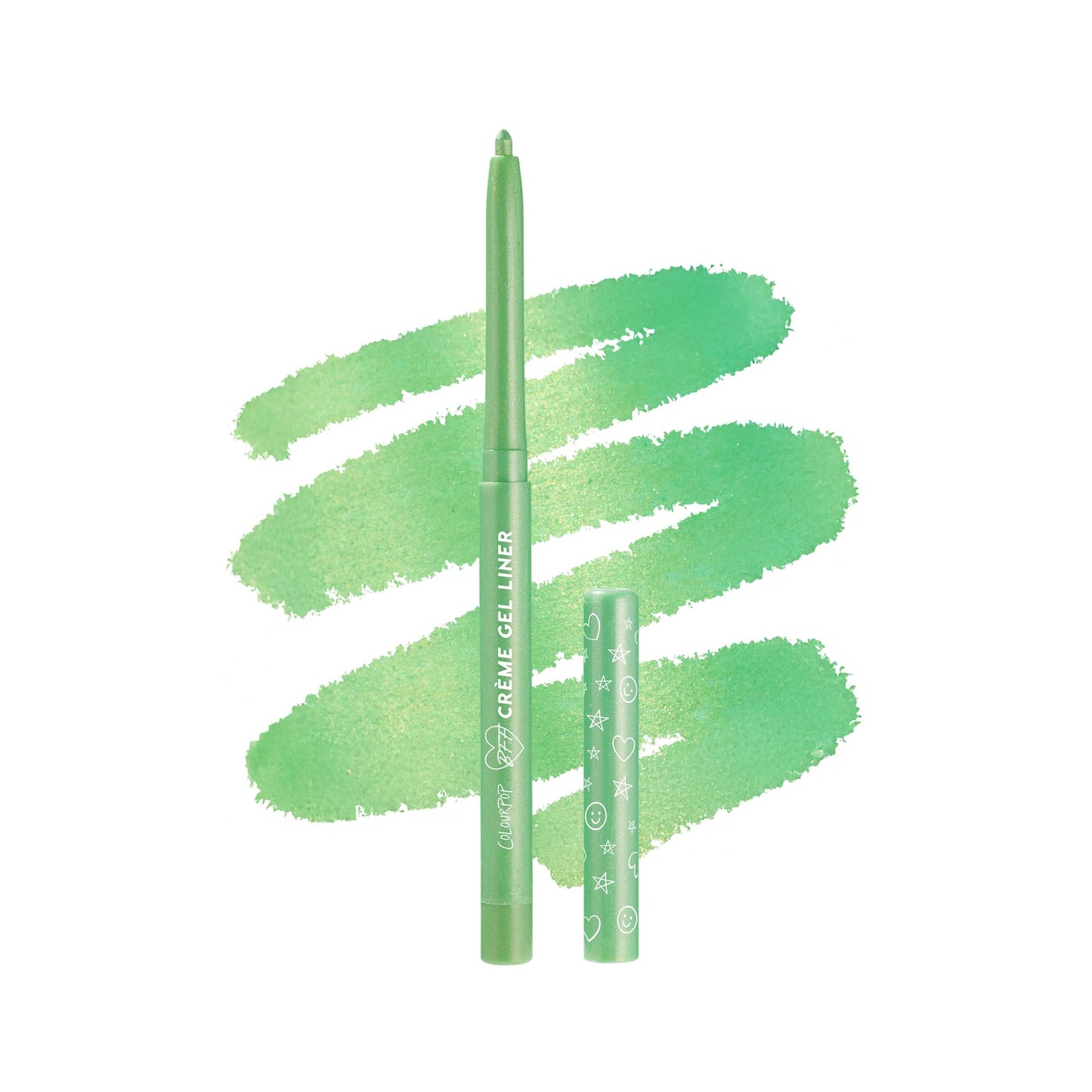 ColourPop BFF Crème Gel Liner - Waterproof Gel Eyeliner Pen with a High-Pigment & Buildable Formula - Colored Eyeliner with 18-Hour Wear