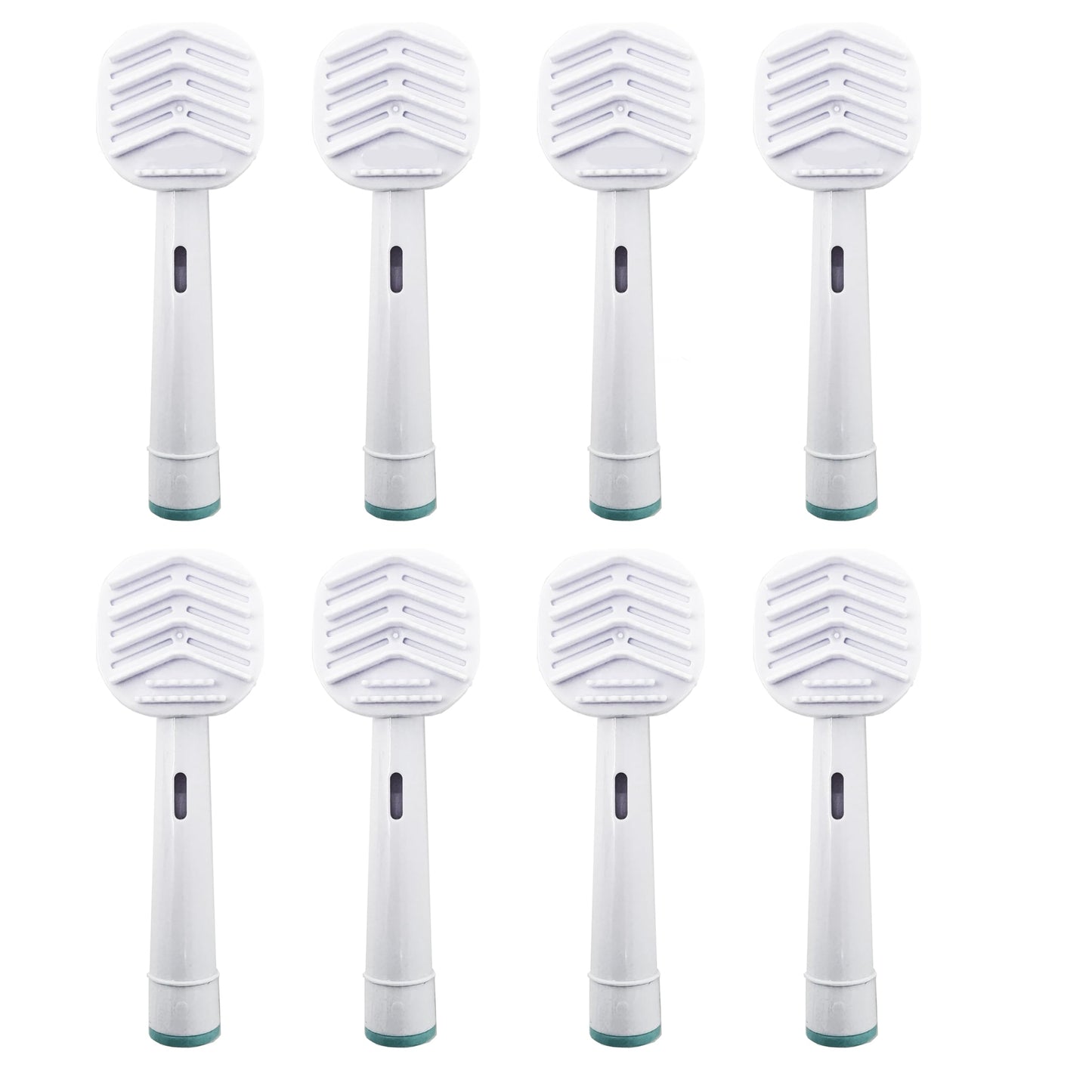 Tongue Brush Heads for Oral B Braun, 7000/Pro 1000/9600/500/3000/8000 and Smart Electric Toothbrush Brush Head Cleaner Scraper Replacement, 8-Pack
