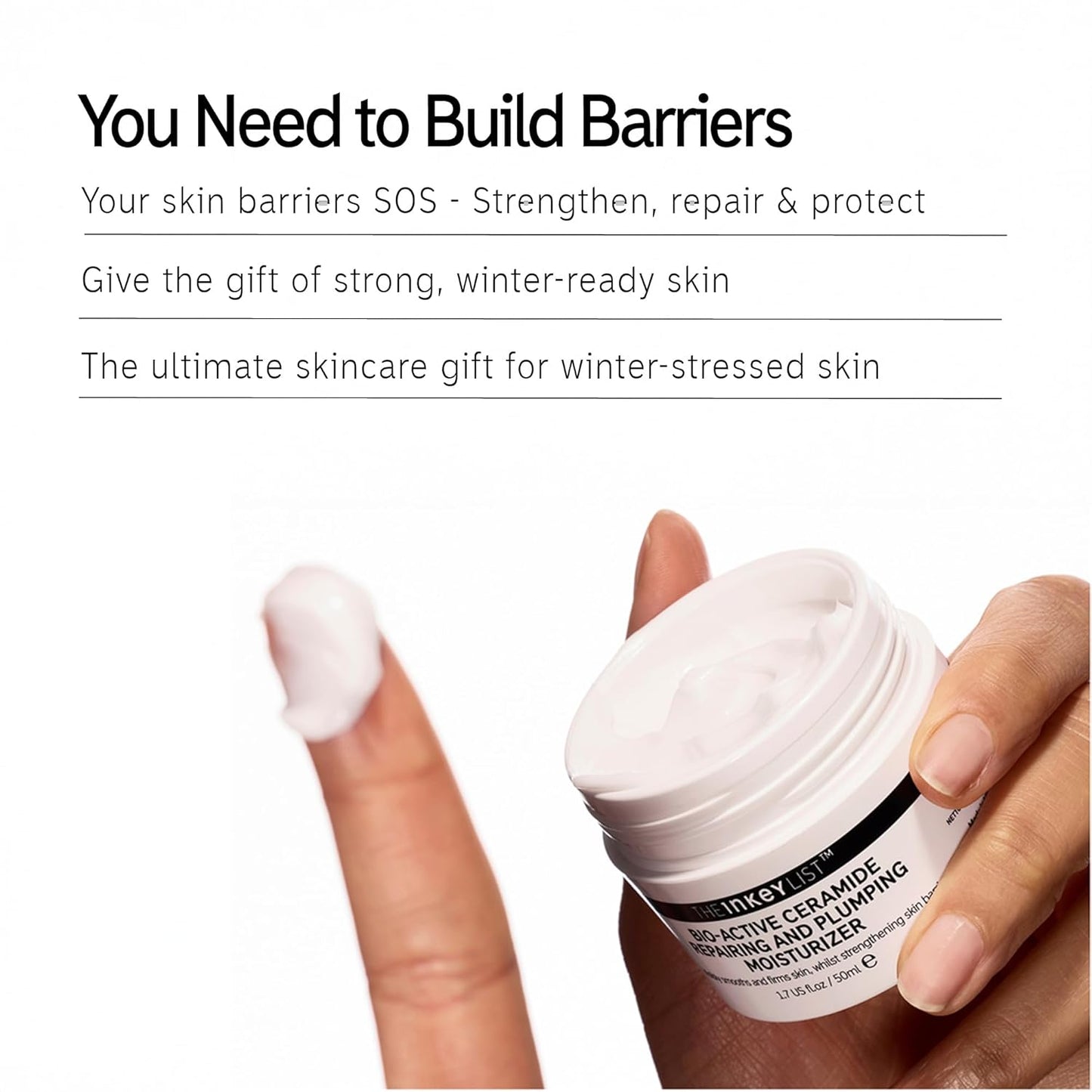 **Oat Cleansing Balm & Hydro-Barrier Serum Skincare Gift Set | Strengthen Dry Skin, Washbag Included**