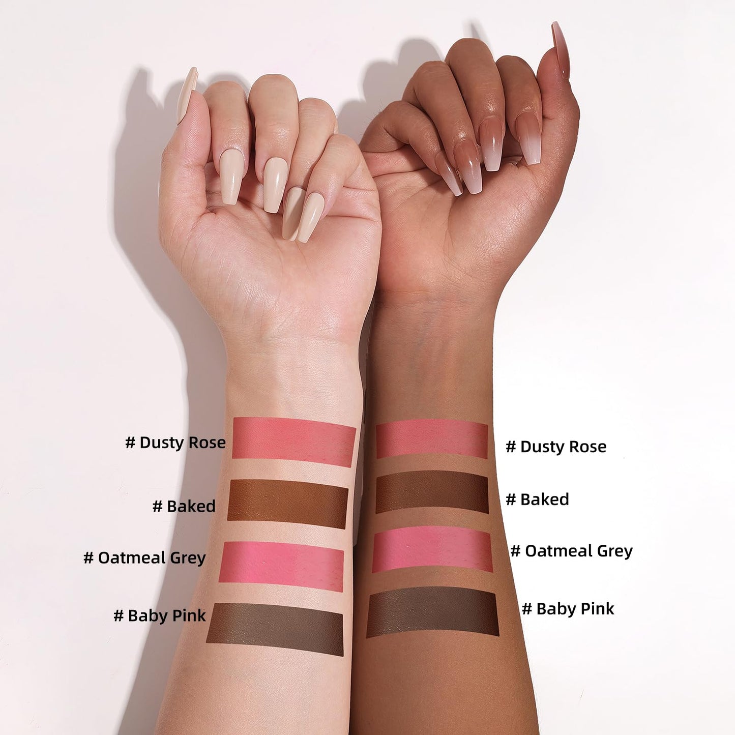KIMUSE Cream Contour Stick Duo – 2-in-1 Cream Blush & Bronzer Shaping Stick, Highly Pigmented, Long Lasting Waterproof Formula, Lightweight & Blendable, Vegan Face Makeup Sticks for All Skin Tones