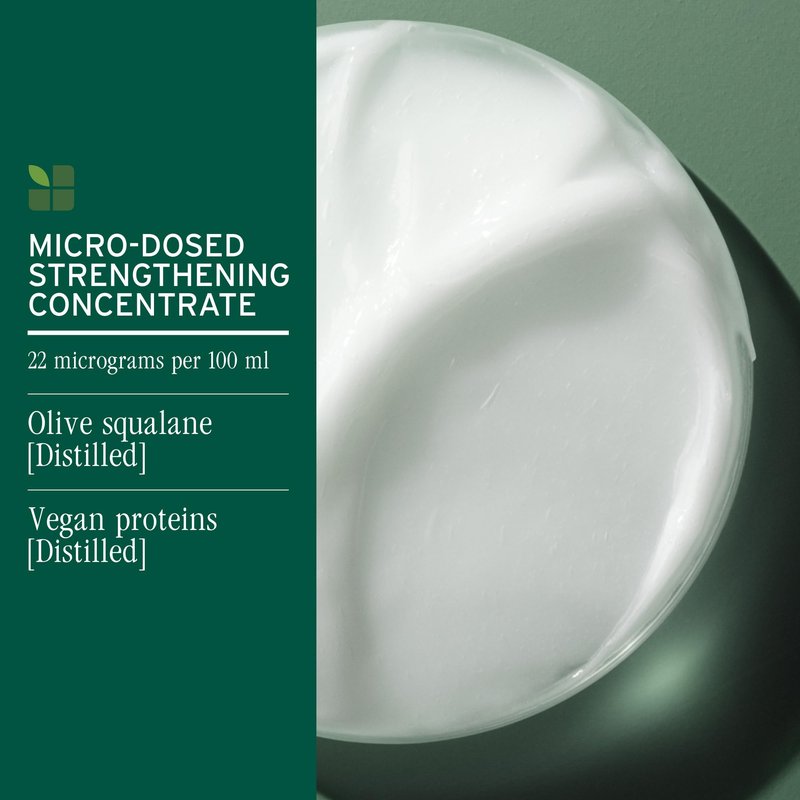Biolage Strength Recovery Conditioner - Moisturizes & Strengthens Damaged Hair, Softness & Shine, Olive Squalane & Vegan Proteins, Paraben-Free, Vegan, 1.7 Fl Oz