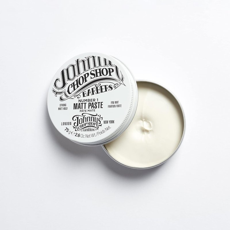 Men's Hair Styling Matte Paste - Pro-Quality Strong Hold & Natural Look | 2.6 oz with Soybean Oil Hydration