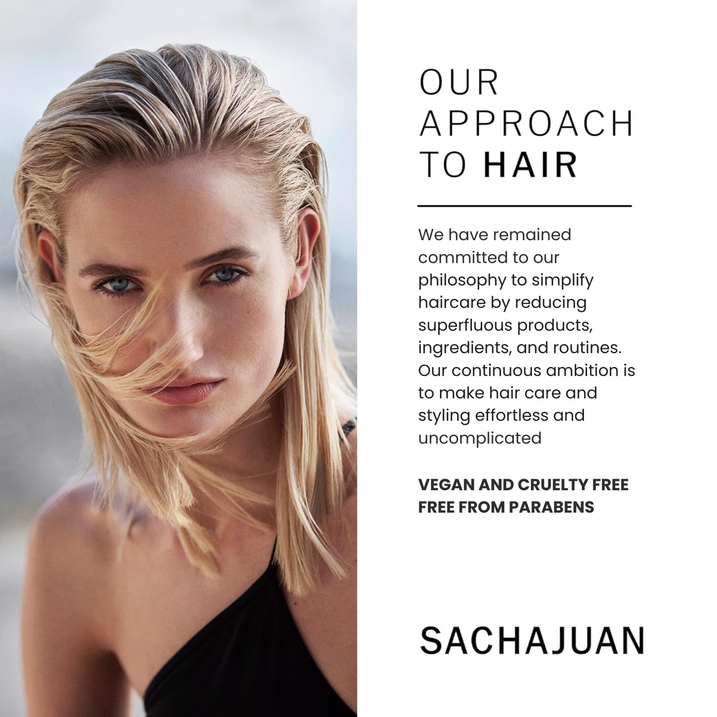 SACHAJUAN Moisturizing Shampoo and Conditioner Set | Ocean Silk Technology & Argan Oil for Deep Hydration | Repair Dry Damage Hair & Control Frizz | Vegan & Paraben-Free | Set of 2 (3.4 oz)