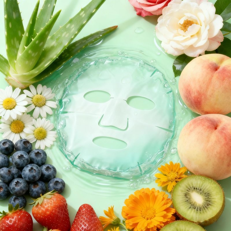 9 PCS Plant and fruit mask,Birthday Party Spa Gifts for Teens Girls,Bulk Collagen Face Mask for Women Skin Care,Facial Mask Skincare Gifts Set,Soothe Face Mask for Spa Party,Hydrate and whiten