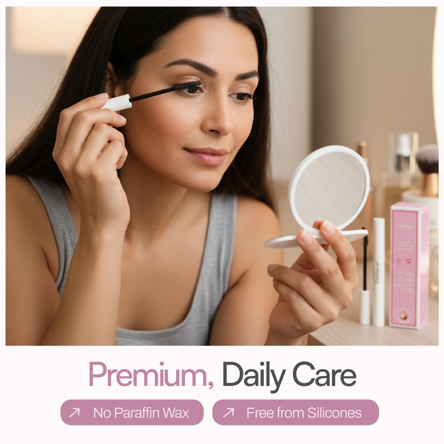 Foltene Eyelash & Eyebrow Treatment - Lash and Brow Serum with Applicator - Stimulate Growth for Thicker Longer Fuller Eyelashes & Eyebrows - Strengthening & Protective Effect - Nutrition Conditioner