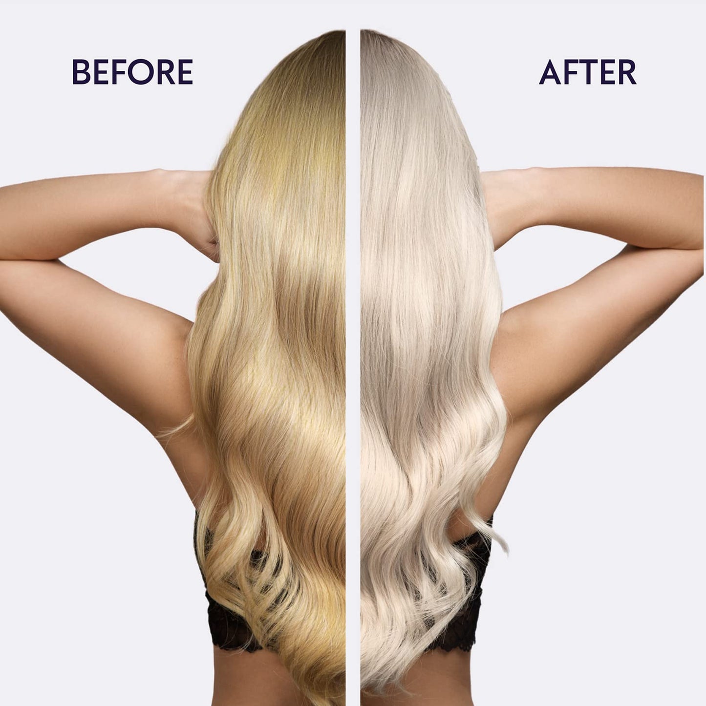No nothing No Yellow Purple Shampoo – Fragrance Free Toning Shampoo for Blonde, Gray & Silver Hair – Neutralizes Brassiness – Hypoallergenic for Sensitive Scalp, 10.1 Fl Oz