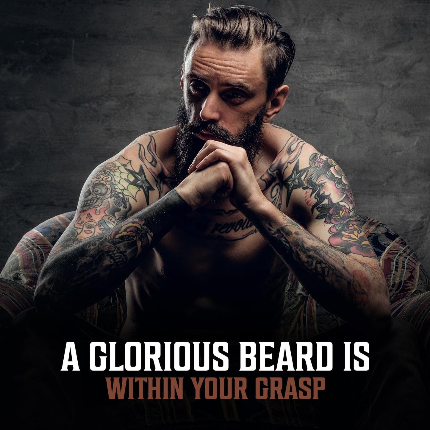 Viking Revolution Beard Oil for Men 3 Pack - Natural Mens Beard Oil Variety Set - Sandalwood, Pine and Cedar, Clary Sage Scents - Beard Conditioning and Moisturizing for a Healthy Beard (3 Pack, 1oz)