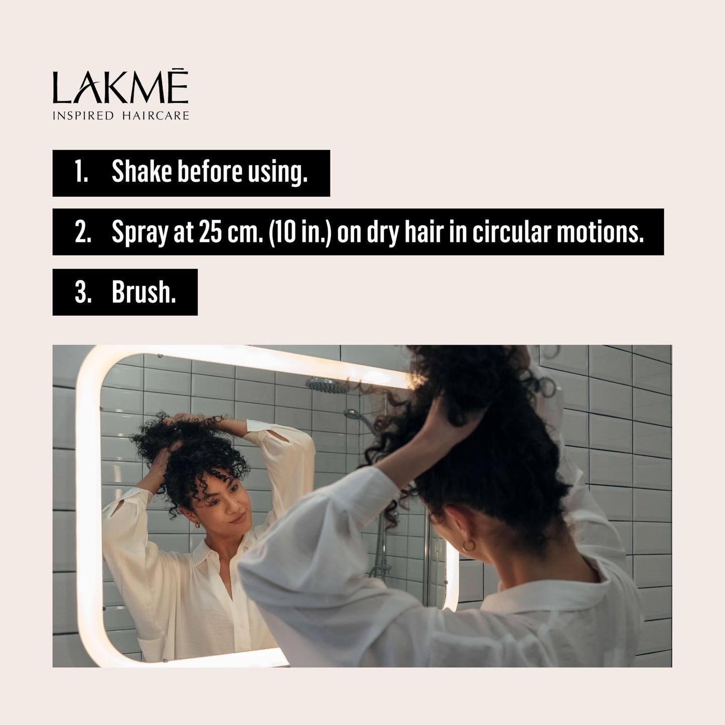 Lakmé K.Finish Fresh Texturizing Dry Shampoo, Dry Texture Spray for Hair Volume, Volumizing Spray, 6.8 Fl Oz
