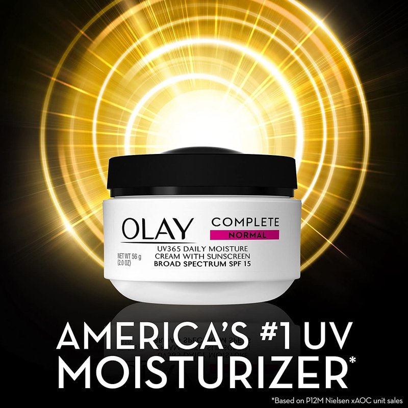 Olay Complete All Day UV Moisture Cream, Normal - 2 oz - 2 pk