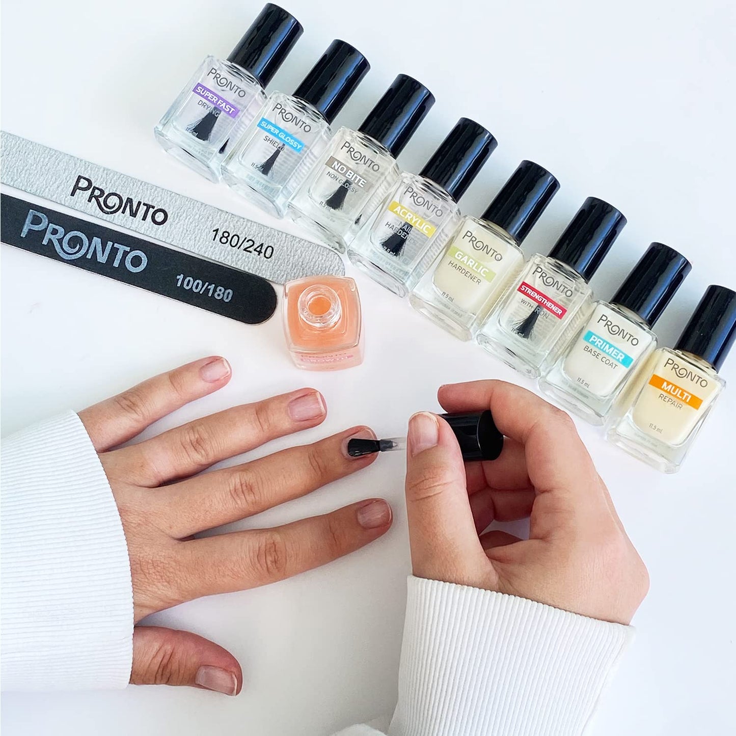 Eternal Stop No Bite Nail Biting Treatment | Bitter Nail Polish to Help Stop Nail Biting and Thumb Sucking, Clear Protective Nail Treatment