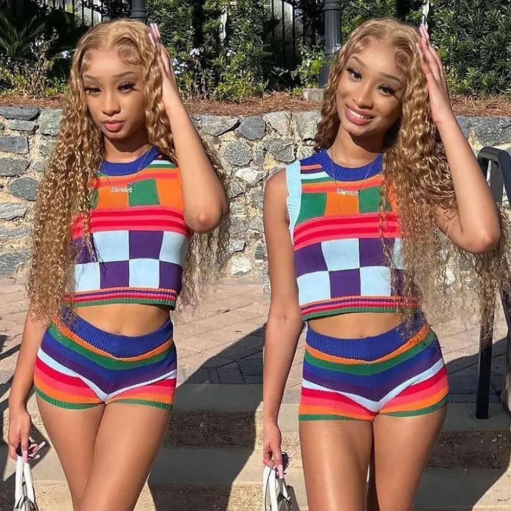 Deep Wave Human Hair Bundles Blonde 26 Inch Deep Single Bundle #27 Honey Blonde Human Hair Unprocessed Native Virgin Hair 100g Total Double Weft Crochet Human Hair Extensions for Women