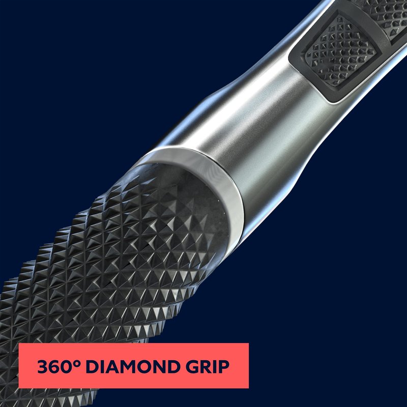 Dollar Shave Club | 6-Blade Ultimate Shave Bundle | Diamond Grip Club Series Razor Handle & Butter, For Sensitive Skin, A Translucent Shaving Cream & Gel Alternative