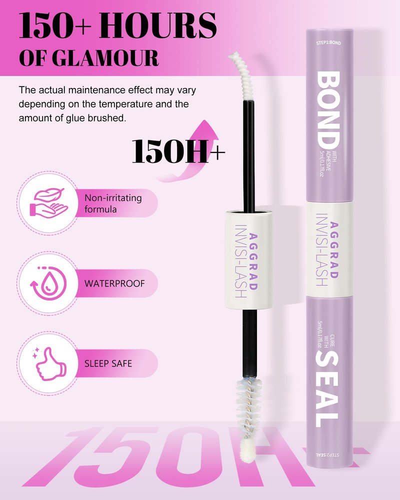 Venus Lash Clusters Kit Short 8-14mm Natural Cluster Lashes Kit Wispy Eyelash Clusters Kit DIY Eyelash Extension Kit with Lash Bond and Seal & Tweezers Remover for Fake Lashes Extensions
