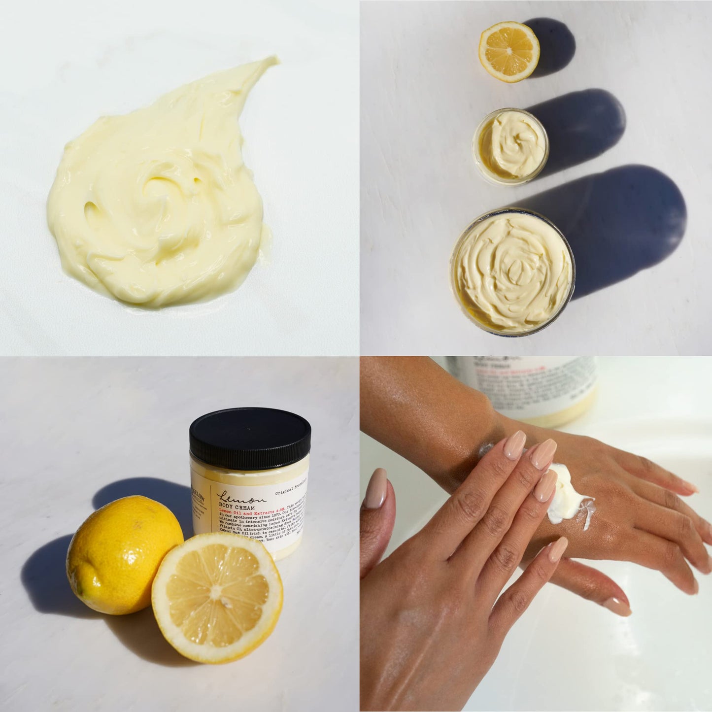 C.O. Bigelow Lemon Body Cream, Lotion for Dry Skin