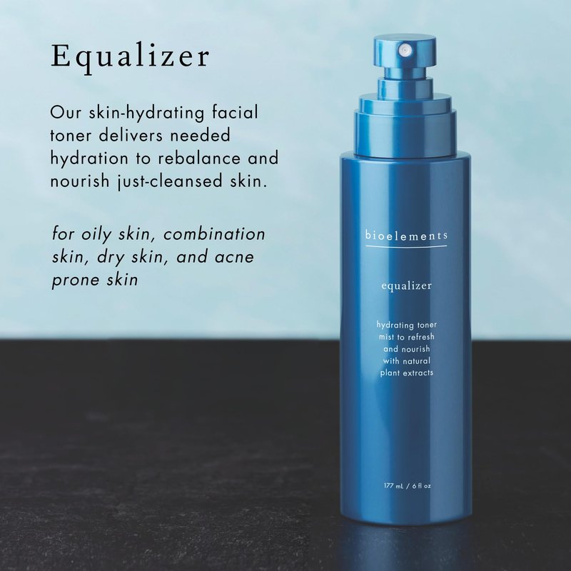 Bioelements Equalizer - 6 fl oz - Hydrating Facial Toner for All Skin Types - Vegan, Gluten Free - Never Tested on Animals