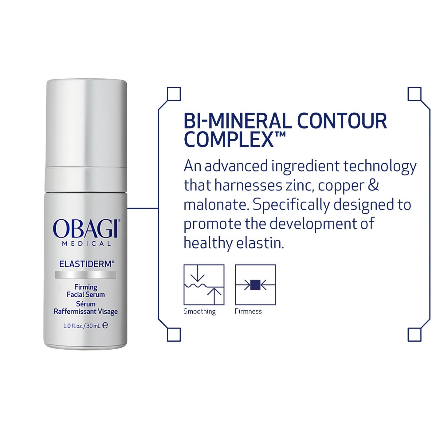 Obagi ELASTIderm Facial Serum – Firming Face Serum with Patented Bi-Mineral Contour Complex Clinically Proven to Target Signs Of Skin Aging – 1 oz