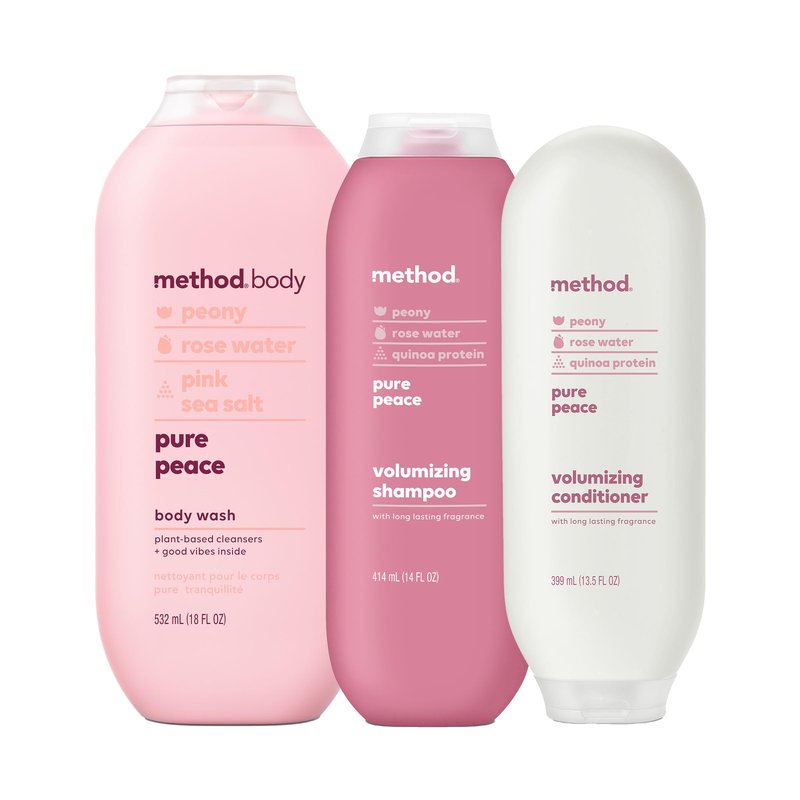 Method Body Wash and Hair Care Gift Set, Pure Peace