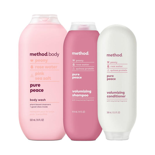 Method Body Wash and Hair Care Gift Set, Pure Peace