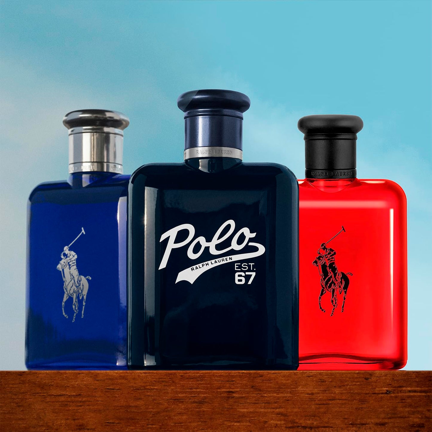Ralph Lauren - Polo 67 - Eau de Toilette - Men's Cologne - Woody & Solar Scent - With Sunflower, Bergamot, & Patchouli - 2.5 Fl Oz