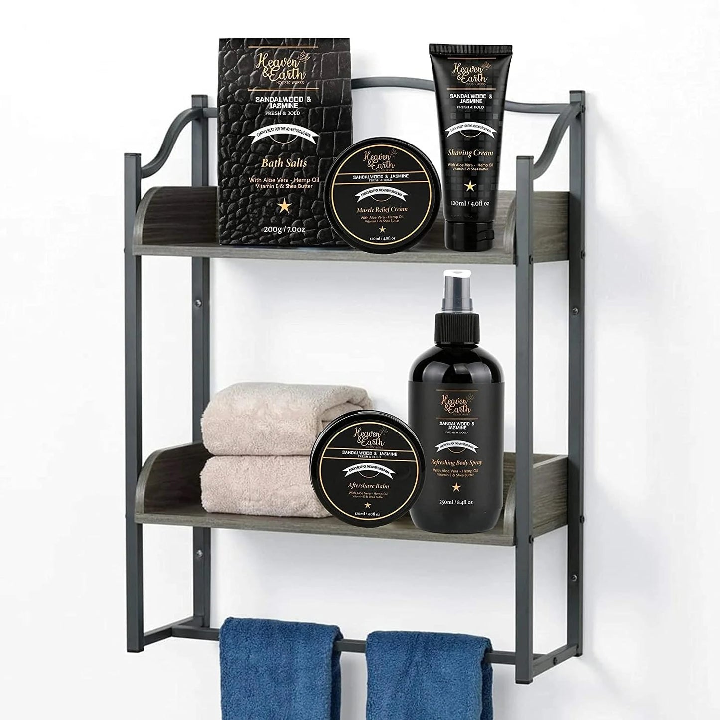 Mens Valentines Gifts Spa Gift for Men Bath and Body Spa Basket