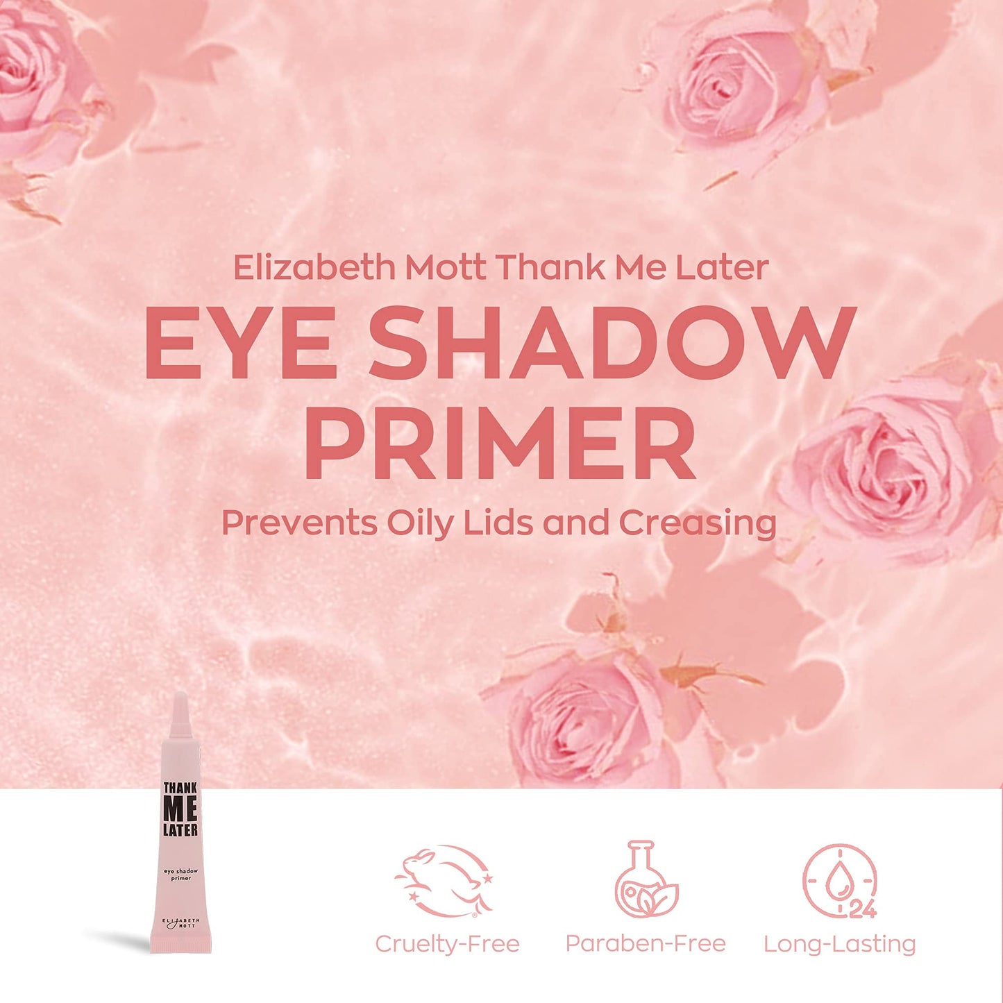 Elizabeth Mott Bundle: Thank Me Later Eye Primer Shadow Base and Thank Me Later Face Primer (Matte)