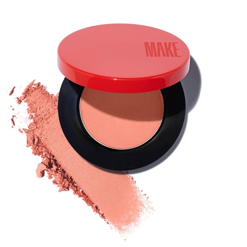 MAKE Beauty Skin Mimetic Microsuede Bronzer Powder - Matte Bronzing Powder Contour, Buildable Formula, Non Comedogenic, Long Lasting Color. Shade - Aura for Light to Medium Skin