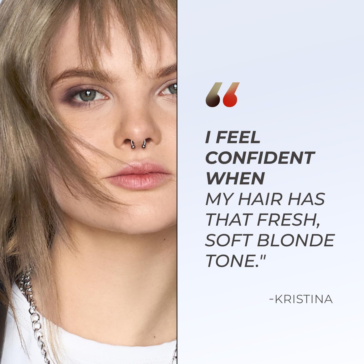 XMONDO Color Ash Blonde Color Depositing Mask & Semi-Permanent Hair Dye Super Gloss Infused with Bond Boosters for Nourishment, Revitalize & Repair, Vegan Formula, 8 Fl Oz