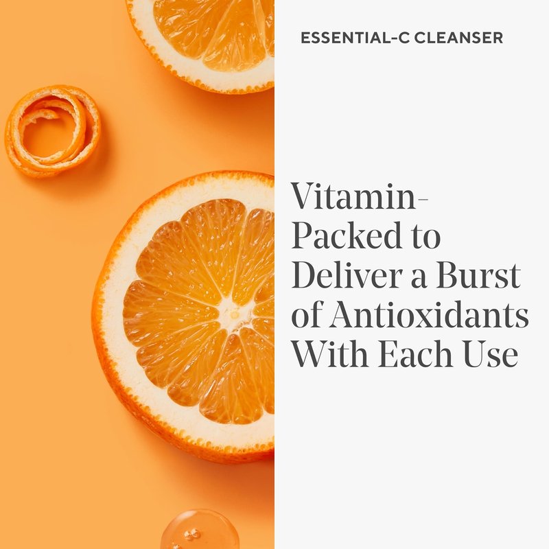 Murad Essential-C Facial Cleanser - Foaming Gel Face Wash- Vitamin & Antioxidant Rich Treatment Backed by Science, 2 Fl Oz