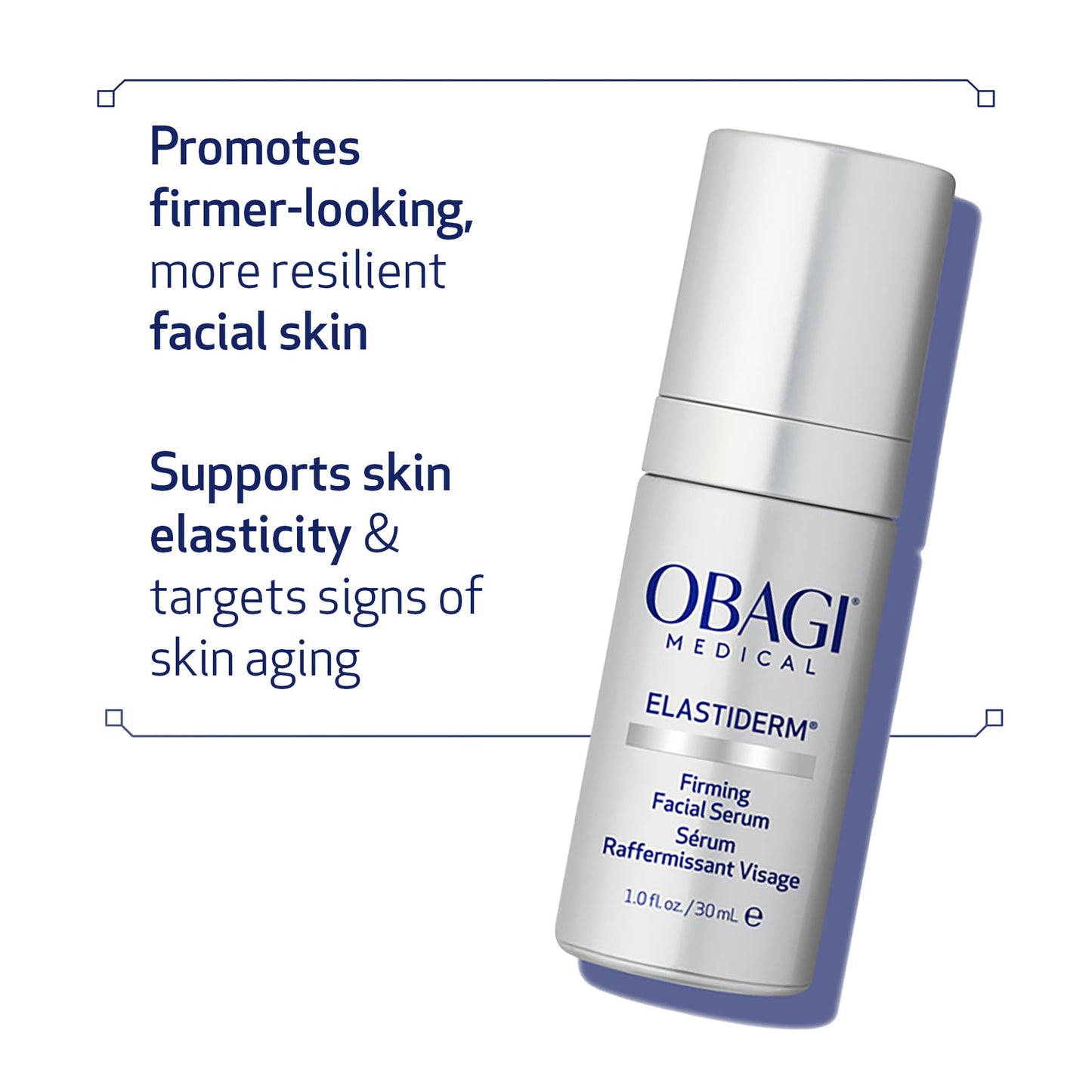 Obagi ELASTIderm Facial Serum – Firming Face Serum with Patented Bi-Mineral Contour Complex Clinically Proven to Target Signs Of Skin Aging – 1 oz