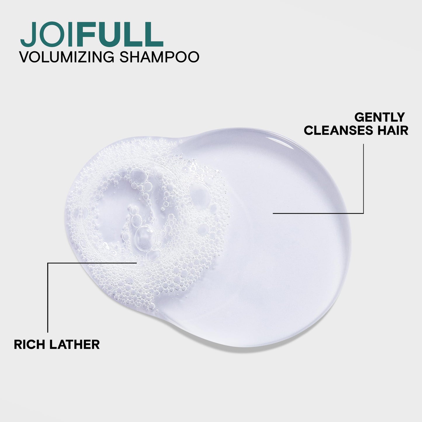 Joico JoiFULL Volumizing Shampoo | For Fine, Thin Hair | Add Instant Body | Long-Lasting Fullness | For Thicker Bouncier Hair | Boost Shine | With Lotus Flower & Bamboo Extract | 33.8 Fl Oz