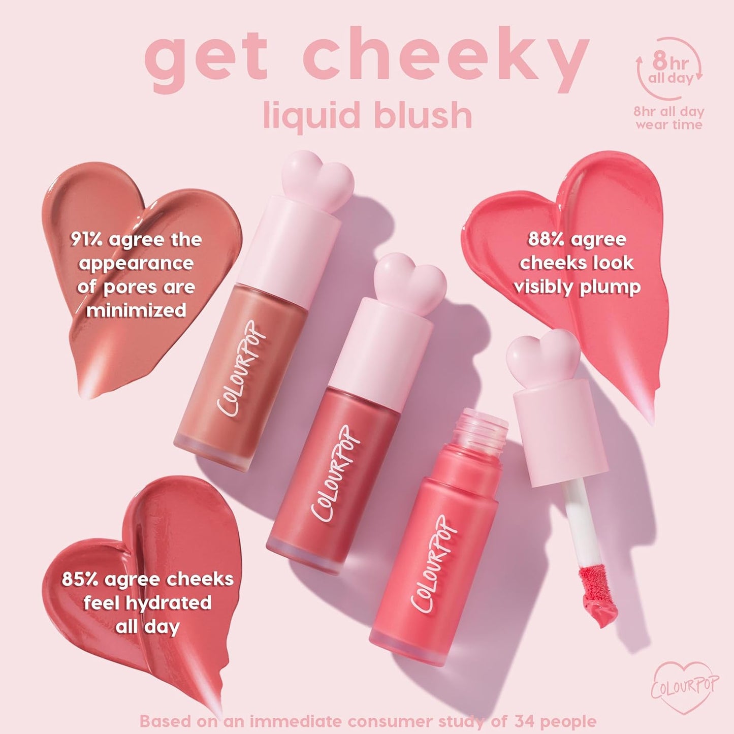 ColourPop Weightless Liquid Blush - Hydrating Cheek Color with Hyaluronic Acid | Wildest Dreams (0.30 oz)