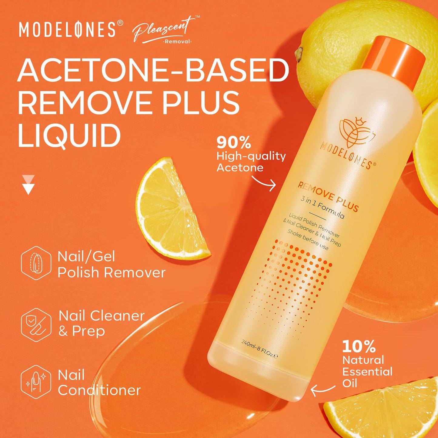 modelones Fall Nail Polish with Nail Polish Remover