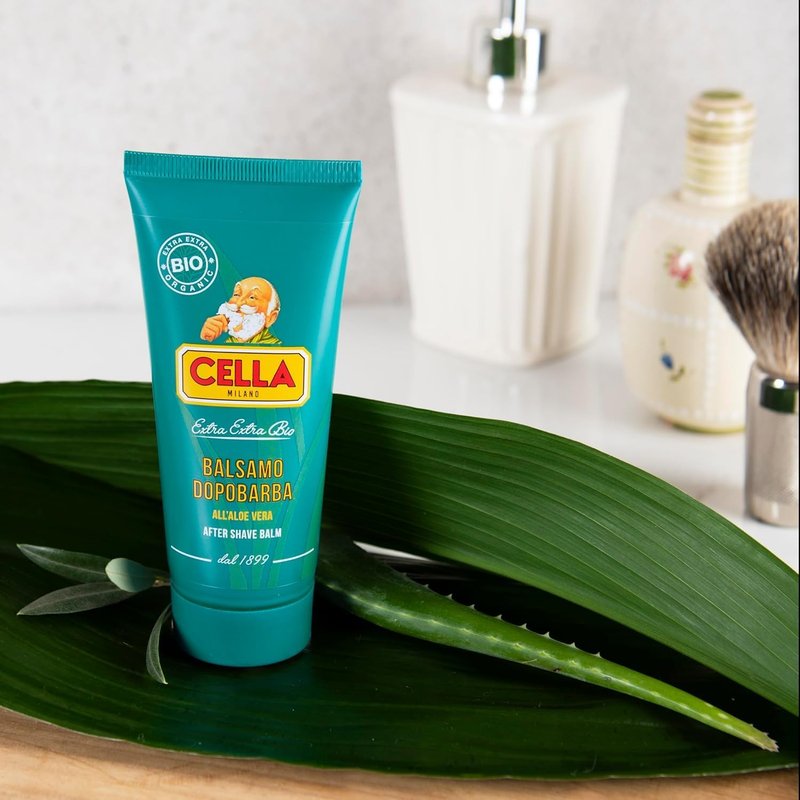 Cella Milano Aftershave Balm – Soothing & Hydrating Post-shave Formula for All Skin Types, Enriched with Aloe Vera, 100 ml – Irrestistible Pink Pepper & Precious Woods Scent, Made in Italy