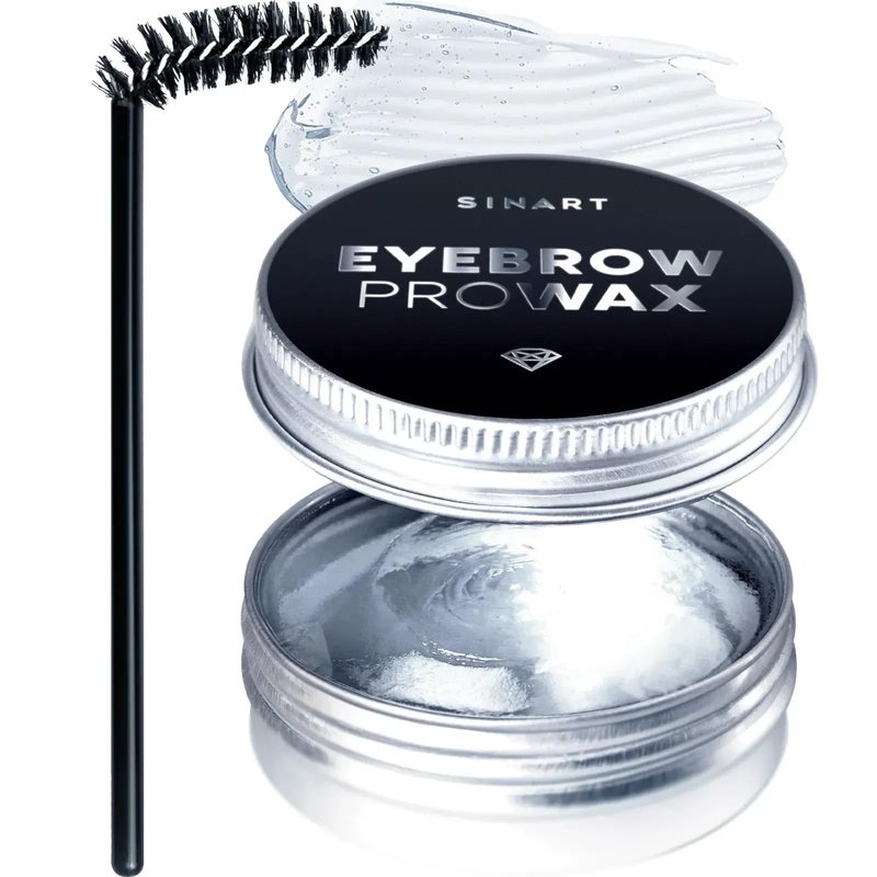 SINART Brow Styling Gel with Pro Wax, Clear Waterproof Shaping Soap, Lamination Effect for Fluffy Brows