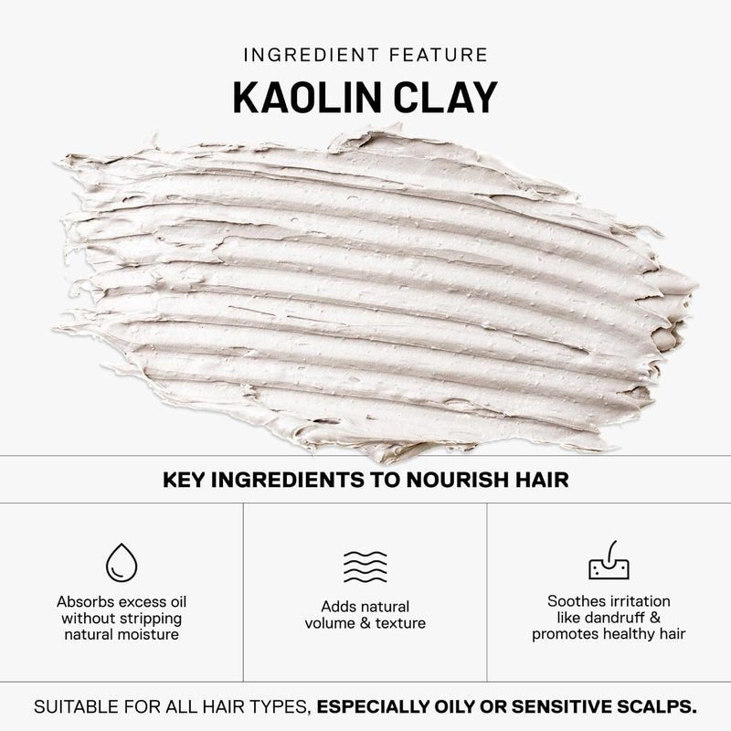 Fatboy Hair Perfect Putty - Kaolin Clay Styling Putty for Medium Hold & Volume | Matte Finish, 2.6 Oz
