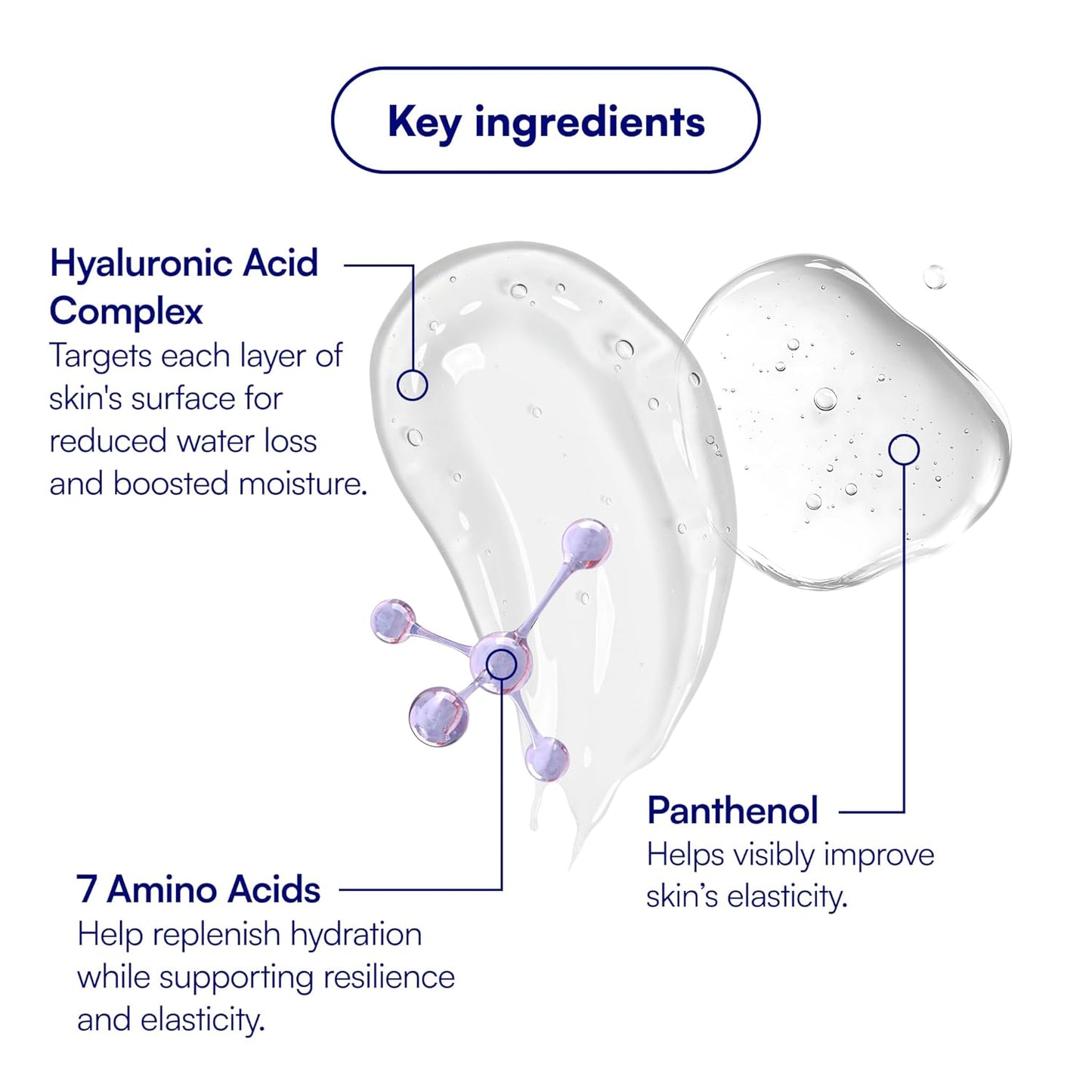 Hyaluronic Acid Moisturizer - Lightweight Face Cream with 4 Types for All-Day Hydration | Clean Vegan & Cruelty-Free 1.7 fl oz