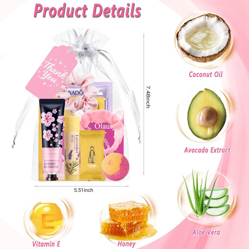 55Pcs Spa Party Supplies for Girls,Spa Party Favors Skincare Fruit Face Masks,Lip Masks,Eye Patches,Hand Cream,Lip Balm,Thank You Gifts,Spa Birthday Sleepover Party Supplies for Women