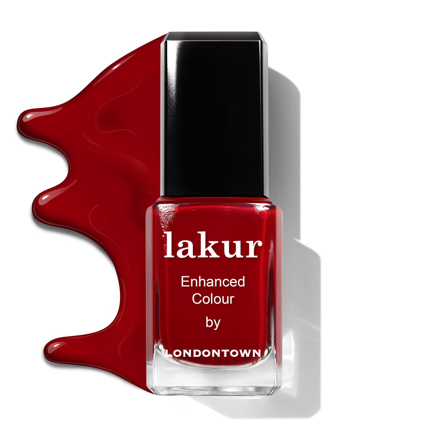 LONDONTOWN lakur Nail Polish, Red Shades, Vendetta