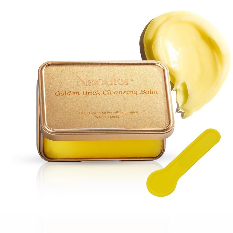 KWYBOW Vitamin E Cleansing Balm (3oz) – Removes Waterproof Makeup & SPF, Hydrating, No Double Cleanse, Korean Oil-Based, Vegan, Travel-Friendly Tin with Magnetic Spatula, For All Skin Types