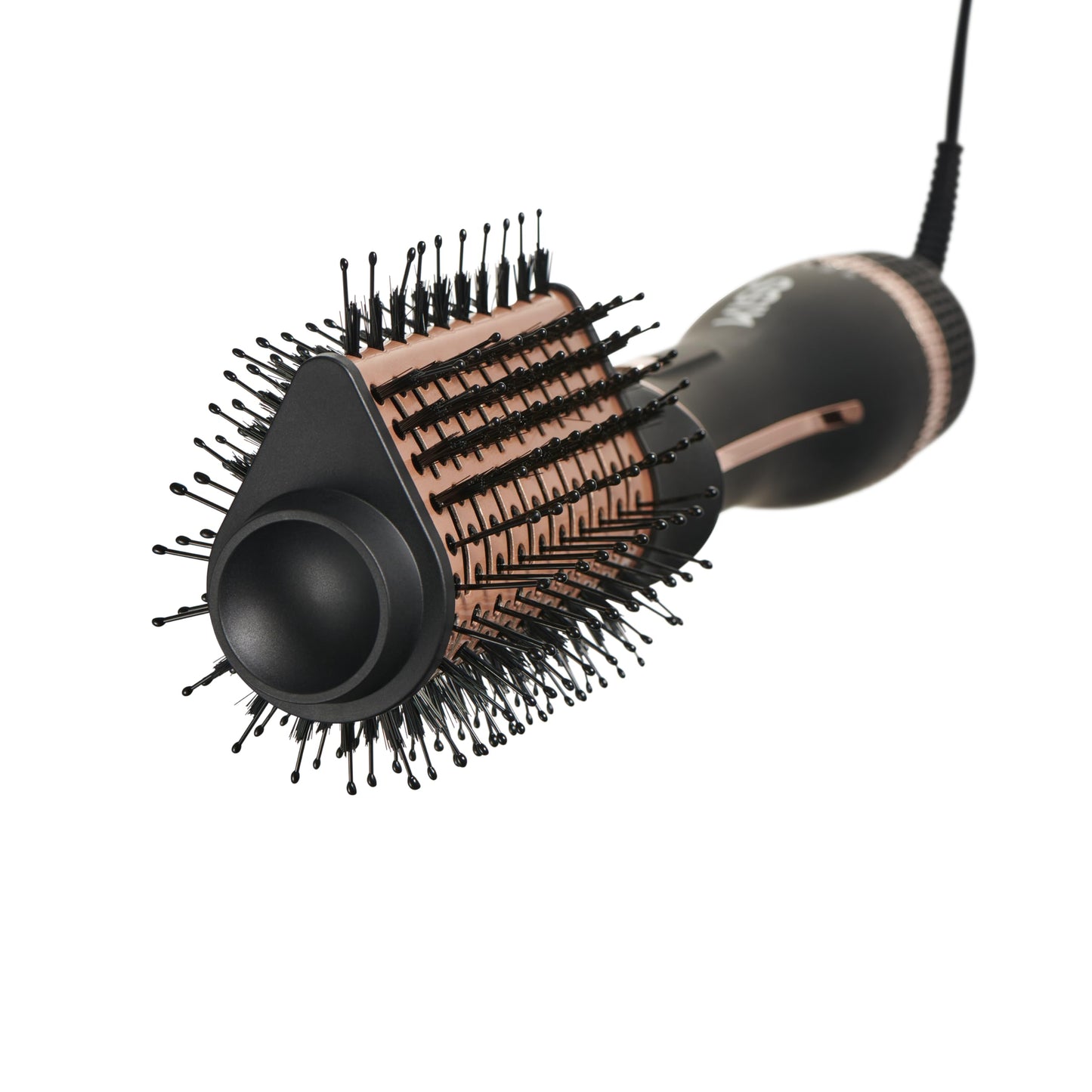 Kiss Volume Boosting Air Brush, Detachable Ceramic Waterdrop Shaped Brush Head, Maximum Root Boosting Hair Dryer, 4 Heat Settings, Tangle-Free Bristles, 360° Swivel Cord