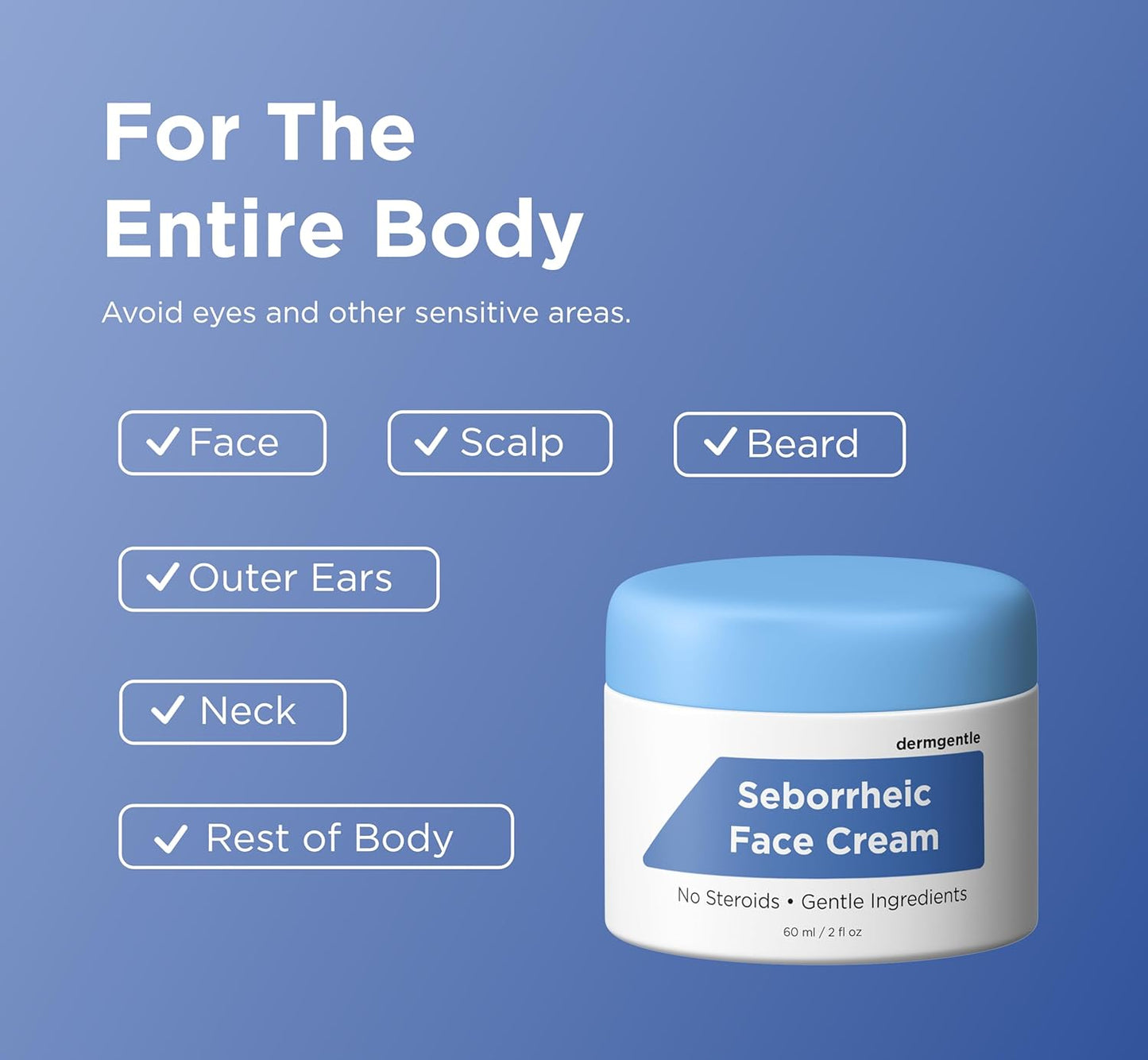 Face Cream & Cleanser Kit for Sensitive Skin - Strengthens Barrier, Fast-Absorbing Hydration | Suitable for Dry & Normal Skin