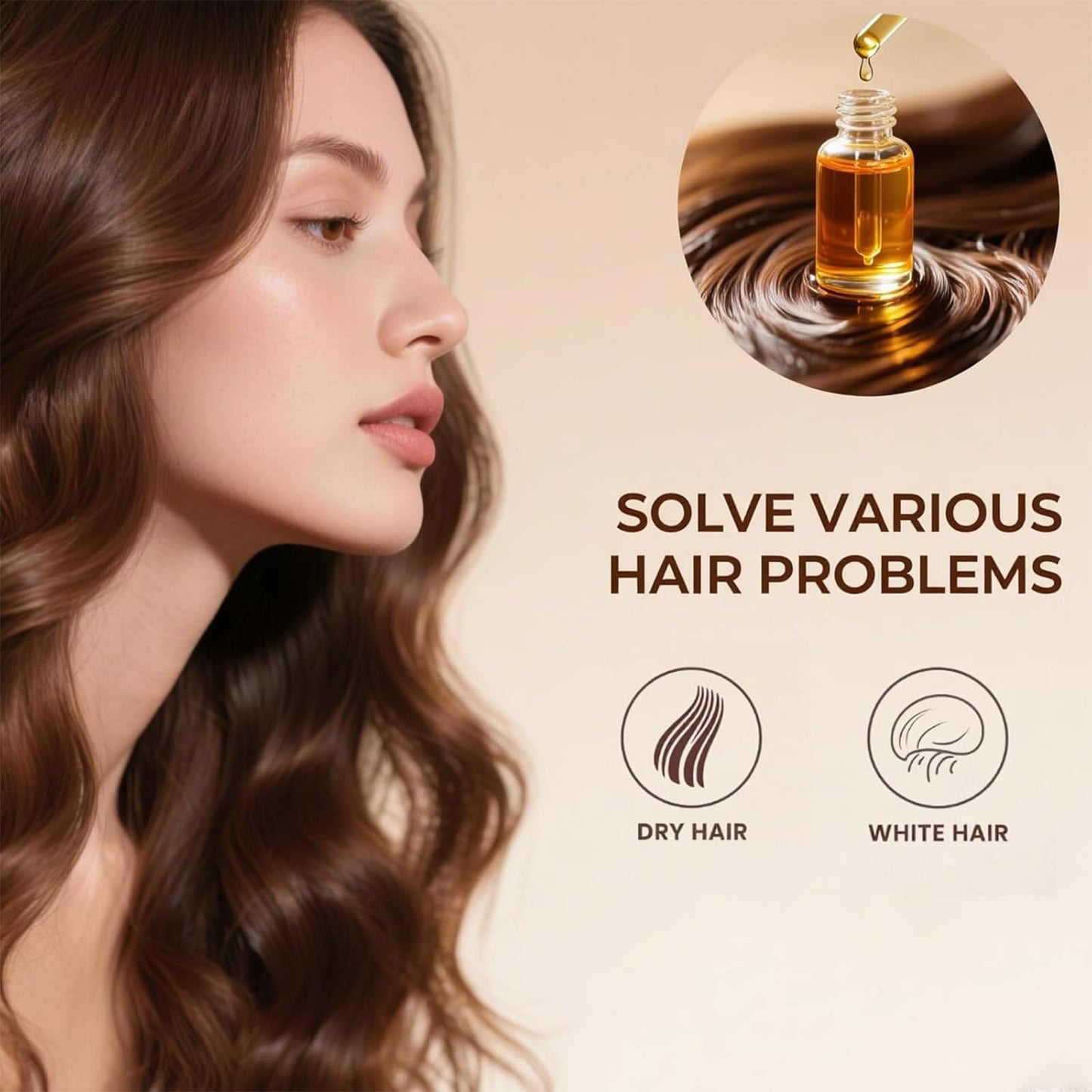 PP405 Lightweight Hair & Scalp Oil – Fast Absorbing, Non-Greasy, Hydrating Care for All Hair Types, With Hyaluronic Acid, 1.06 fl oz (30ml) (1pc)
