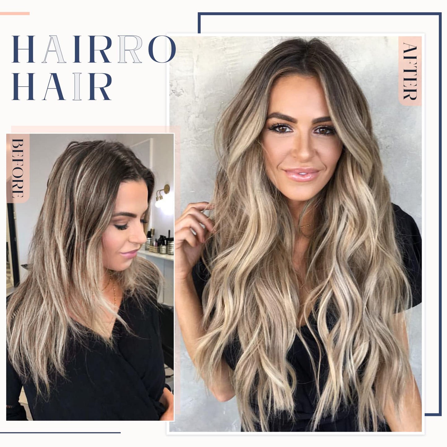 Hairro U Tip Human Hair Extension Pre Bonded Hot Fusion Hairpiece For Women Remy Tipped Hair Pieces Silky Straight Nail Tip Keratin Utips Hairpieces 14" 50g #02 Dark Brown