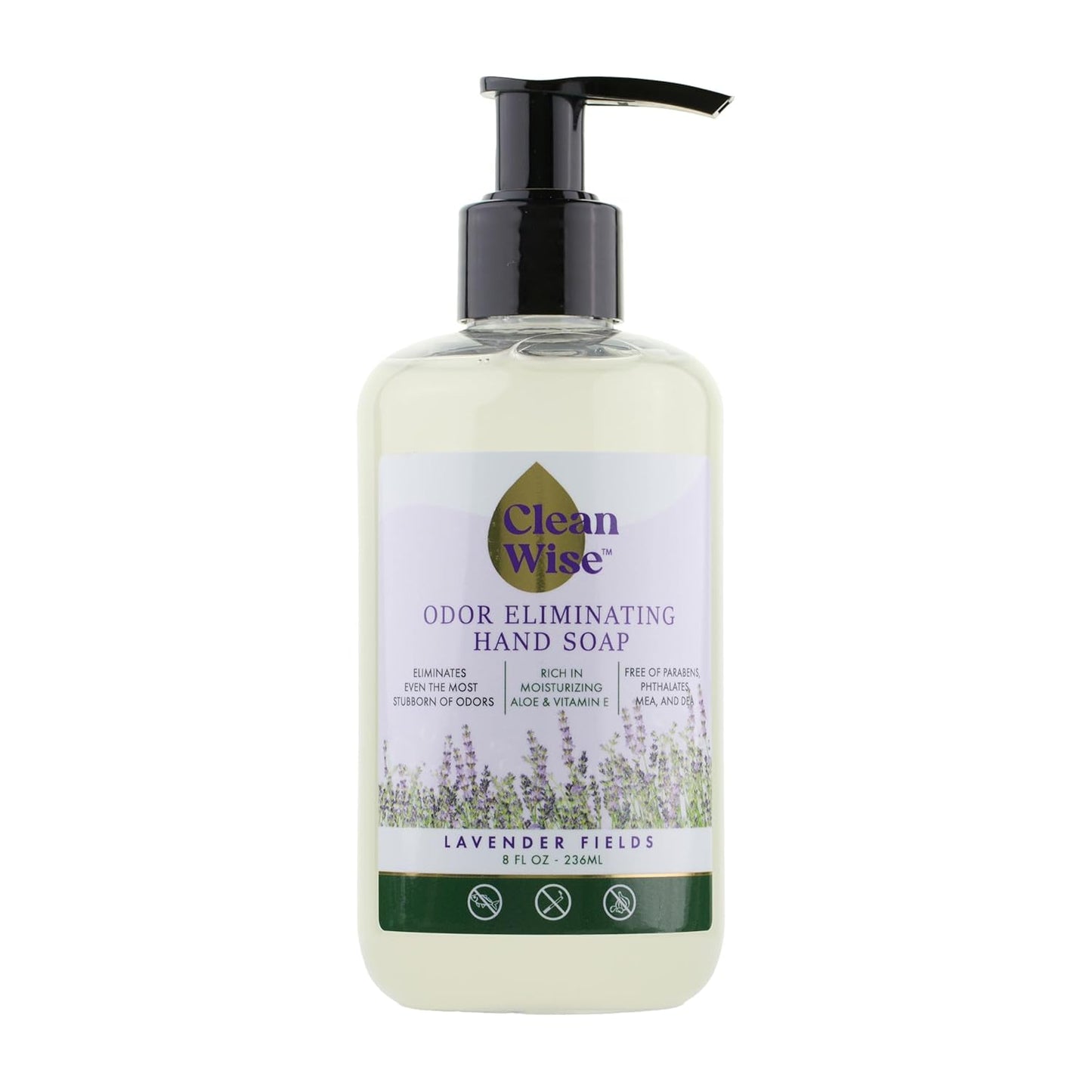 Odor Eliminating Hand Soap - Clean Citrus & Lavender, 8 fl oz (3 Pack)