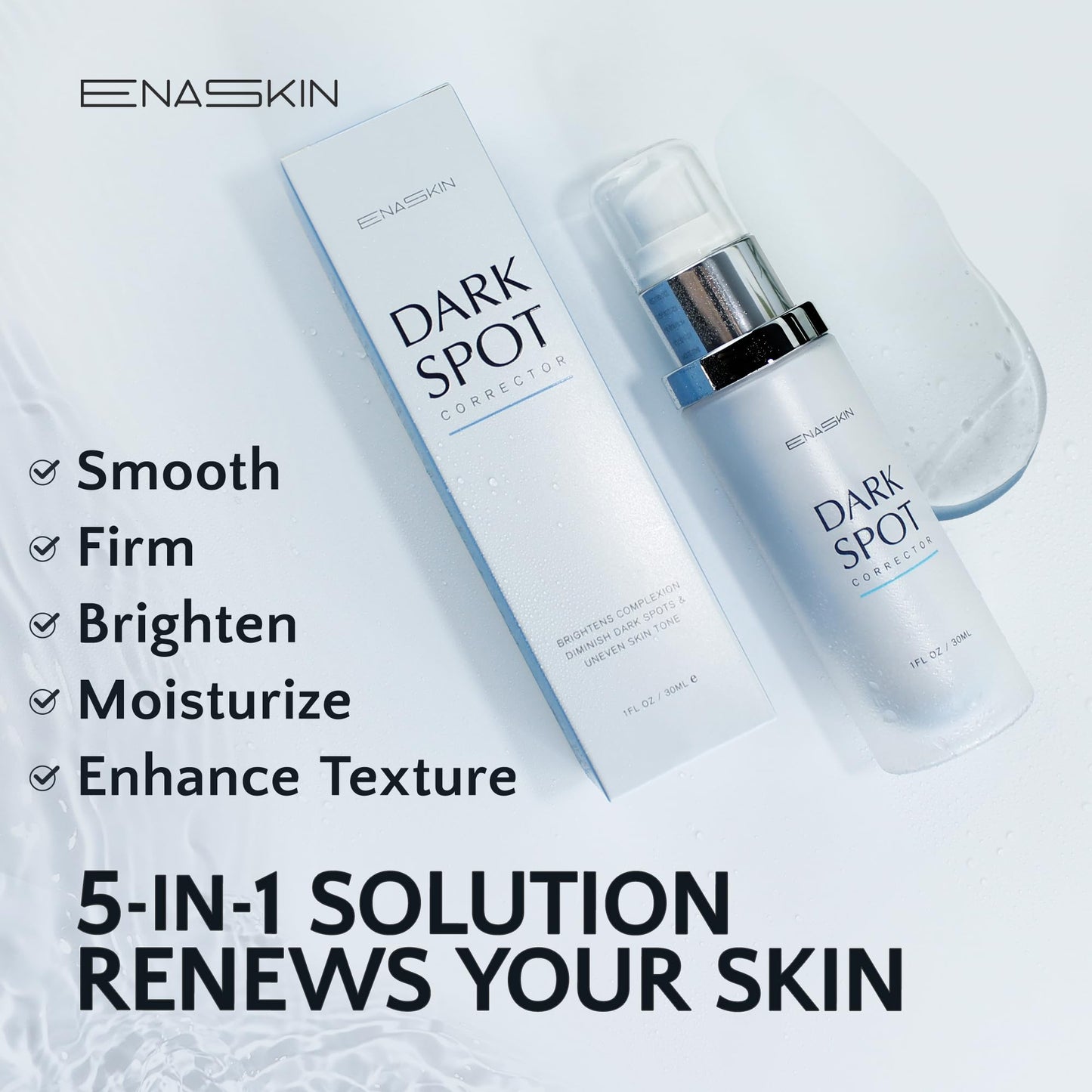 Dark Spot Remover Duo for Face & Body - Serum + Cream Combo | Targets Age Spots, Melasma, Sun Spots, Hyperpigmentation | Niacinamide & Natural Extracts for Women & Men
